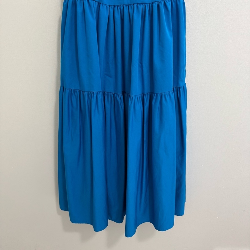 Antonio Melani NWT Royal Blue Tiered Midi Dress - Picture 5 of 11